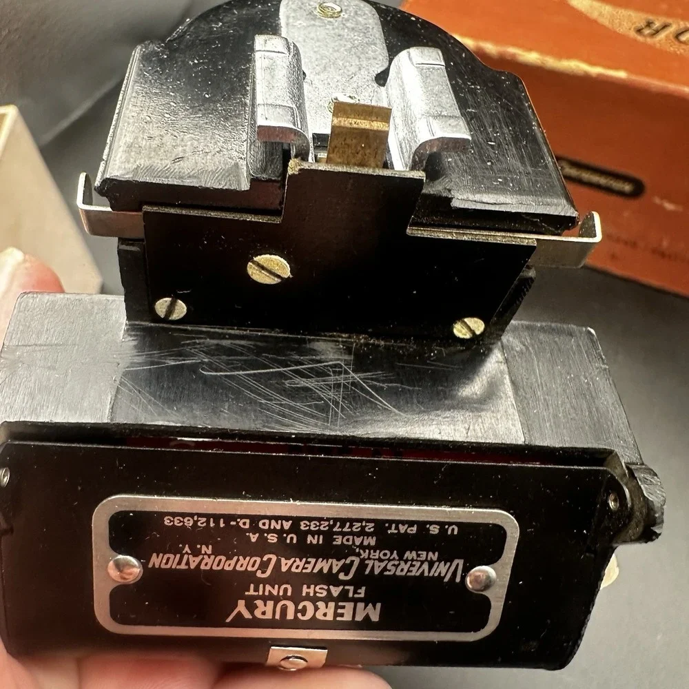 Mercury Flash Unit Universal Camera Corporation With Original Box